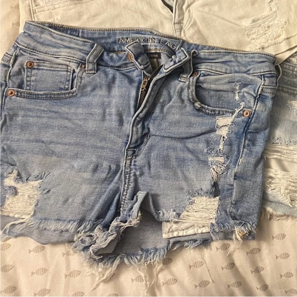 American Eagle right Jean shorts stretchy